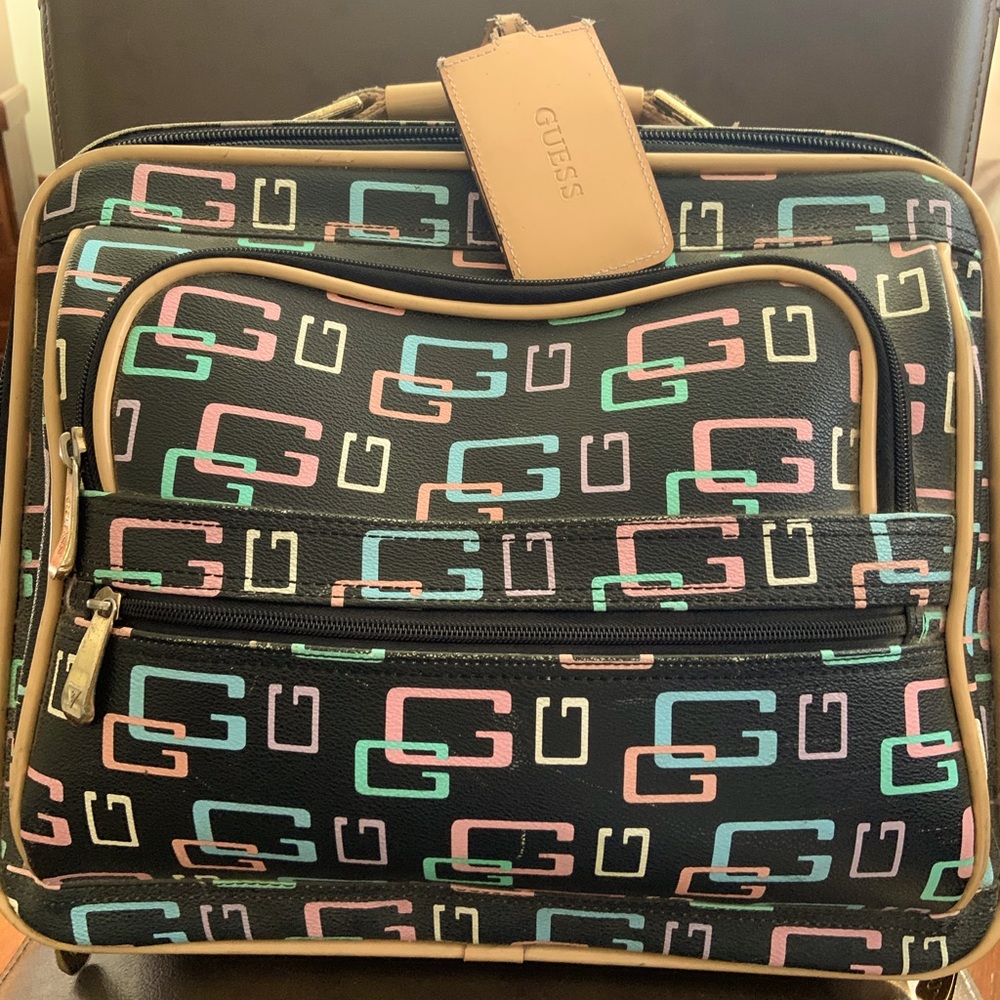 Guess brand laptop briefcase, retailed for $250-selling for $75.00